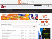 Tablet Screenshot of lgviet.com